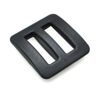 Plastic Bag Adjust Buckle, DIY, black 