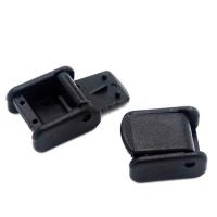 Plastic Bag Adjust Buckle, DIY, black 