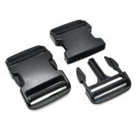 Plastic Release Buckle, DIY, black 