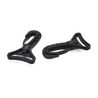 Plastic Bag Snap Hook Buckle, DIY black 