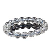 quartz clair bracelet, Rond, unisexe & normes différentes pour le choix, Vendu par brin