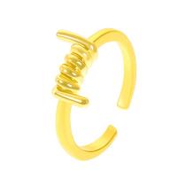 Zinc Alloy Cuff Finger Ring, plated, fashion jewelry & for woman 1.7cm 