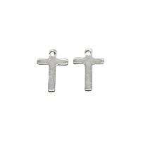 Stainless Steel Cross Pendants, 304 Stainless Steel, polished, Unisex Approx 