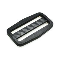 Plastic Bag Adjust Buckle, DIY, black 