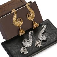 Zinc Alloy Drop Earring, plated, fashion jewelry & for woman 