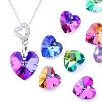 Crystal Jewelry Pendants, plated, DIY 