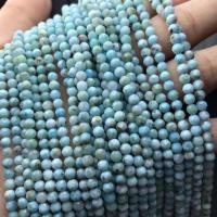 Larimar Beads, Round, polished, DIY & faceted, blue, 4mm Approx 38 cm 