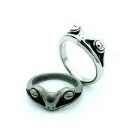 Titan Stahl Fingerring, Titanstahl, plattiert, unisex & verschiedene Größen vorhanden, keine, verkauft von PC