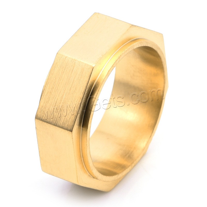 Titane Acier Bague, Acier titane, Placage, normes différentes pour le choix & pour homme, plus de couleurs à choisir, Vendu par PC