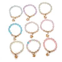 Bracelets de cristal, papillon, bijoux de mode & pour femme, plus de couleurs à choisir, 70mm, Vendu par PC