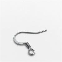 Stainless Steel Hook Earwire, 304 Stainless Steel original color 