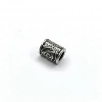 Stainless Steel Beads, 304 Stainless Steel, Column, vintage & DIY, original color 