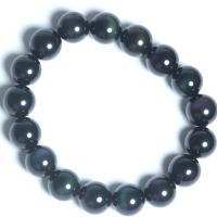 Regenbogen Obsidian Armband, rund, Modeschmuck & unisex, keine, Länge:ca. 6-7.5 ZollInch, verkauft von Strang