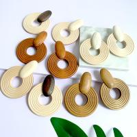 Wood Earring, fashion jewelry & for woman 