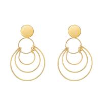 Zinc Alloy Drop Earring, plated, for woman & hollow 