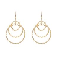 Zinc Alloy Drop Earring, plated, for woman & hollow 