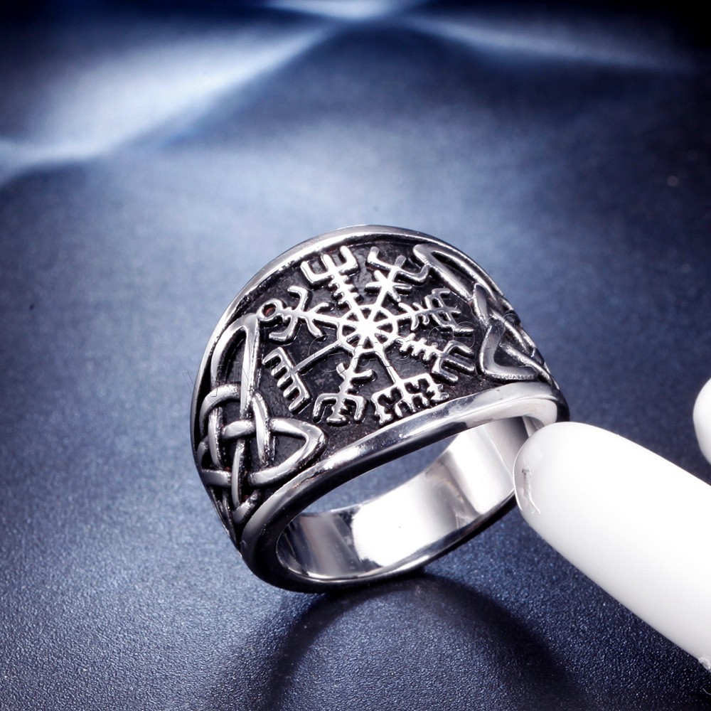 Titanium Steel Finger Ring, plated, different size for choice & for man, more colors for choice, Sold By PC