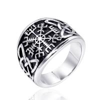 Titanium Steel Finger Ring, plated & for man 