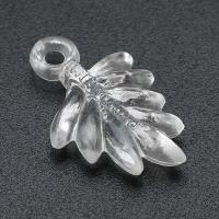 Transparent Acrylic Pendants, Leaf, DIY, clear Approx 2mm 