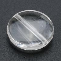 Acrylic Jewelry Beads, Flat Round, DIY Approx 1.5mm 