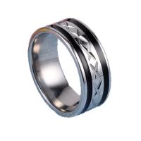 Edelstahl Fingerring, 304 Edelstahl, Modeschmuck & unisex & verschiedene Größen vorhanden, verkauft von PC