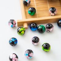 бусины Lampwork ручной работы, Лэмпворк, Круглая, DIY & разный размер для выбора, Много цветов для выбора, продается PC