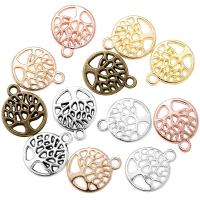 Zinc Alloy Hollow Pendants, Tree, plated, DIY Approx 1mm 