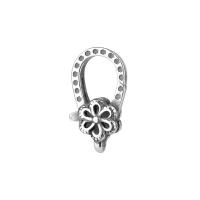 Sterling Silver Lobster Claw Clasp, 925 Sterling Silver, Flower, DIY & epoxy gel 