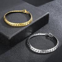 Stainless Steel Chain Bracelets, 304 Stainless Steel, plated, fashion jewelry & for man 7mm Approx 7.87 Inch 