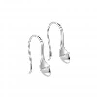 Sterling Silver Drop Earring, 925 Sterling Silver, plated, DIY 