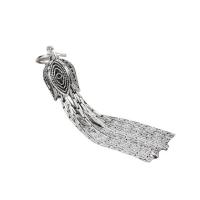 Pendentif en argent massif de Bali, Thaïlande, Finition antique, DIY, argent Environ 4.5mm, Vendu par PC