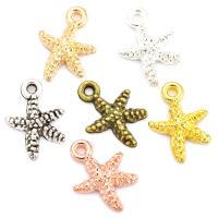 Zinc Alloy Animal Pendants, Starfish, plated, Unisex Approx 