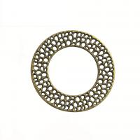 Zinc Alloy Jewelry Pendants, plated, hollow 