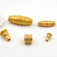 Brass Spacer Beads, gold color plated, DIY 