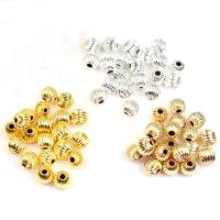 Brass Spacer Beads, Pumpkin, plated, DIY 