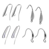 Stainless Steel Hook Earwire, 304 Stainless Steel, DIY original color 