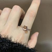 Anillo de dedo de acero Titanium de, Partículas de acero, chapado en color dorado, diverso tamaño para la opción & para mujer, Vendido por UD