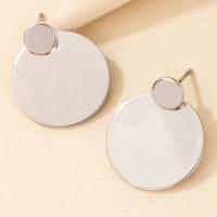 Zinc Alloy Drop Earring, plated, fashion jewelry & for woman 