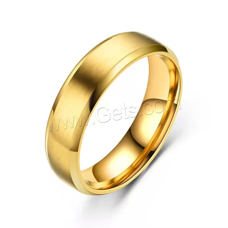 Anillo de dedo de acero Titanium de, Partículas de acero, chapado, unisexo & diverso tamaño para la opción, más colores para la opción, Vendido por UD