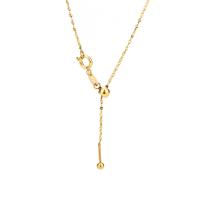 Collier de bijoux de titane, Acier titane, Placage, styles différents pour le choix & pour femme, plus de couleurs à choisir Environ 18.11 pouce, Vendu par PC