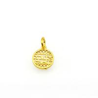 Brass Jewelry Pendants, gold color plated, DIY 