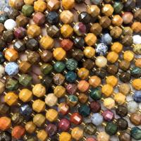 Single Gemstone Beads, Ocean Calcedony, polished, DIY & faceted, mixed colors Approx 38-40 cm 