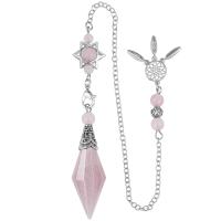 Zinc Alloy Pendulum, with Gemstone & Unisex Approx 9.45 Inch 