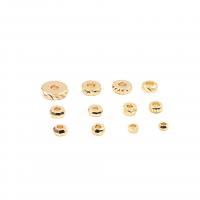 Brass Spacer Beads, gold color plated, DIY 