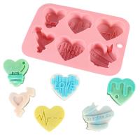 DIY Epoxy Mold Set, Silicone, pink 