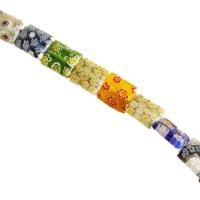 Бусины Millefiori Slice Lampwork, Millefiori Lampwork, DIY & разные стили для выбора, разноцветный, продается Strand