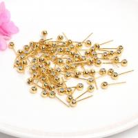 Brass Earring Stud Component, with Silicone, high quality plated, DIY 