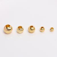 Brass Jewelry Beads, Round, high quality plated, DIY 