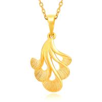 Zinc Alloy Jewelry Pendants, gold color plated, DIY & for woman, golden 