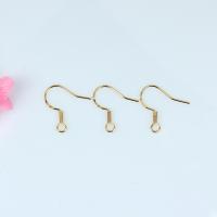 Brass Hook Earwire, Cupronickel, plated, DIY 